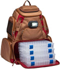 Vexan Fishing Backpack with Tackle Boxes - Spacious Tackle Storage