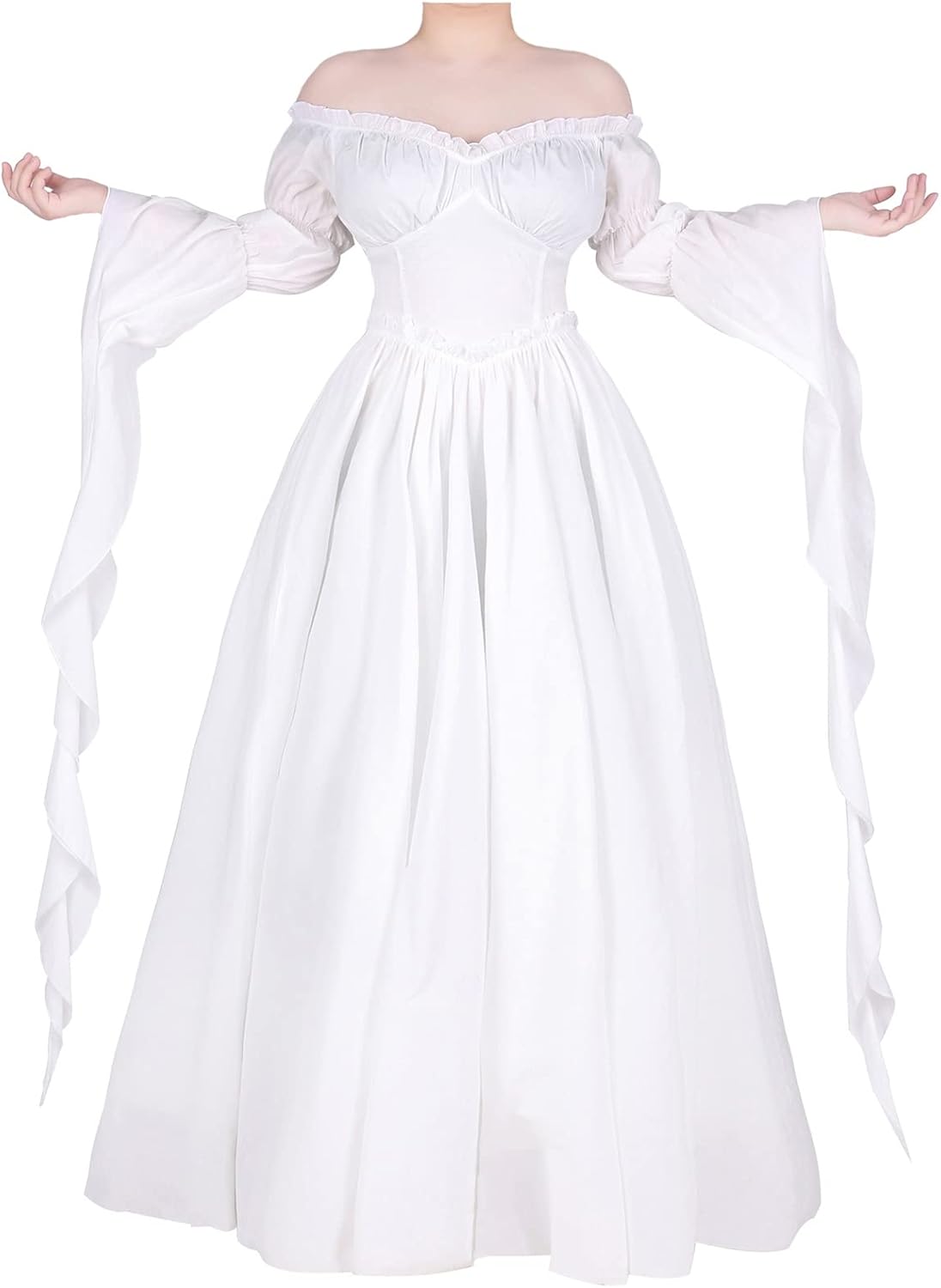 Medieval Renaissance Costume Dress for Women - Elegant Gothic Style