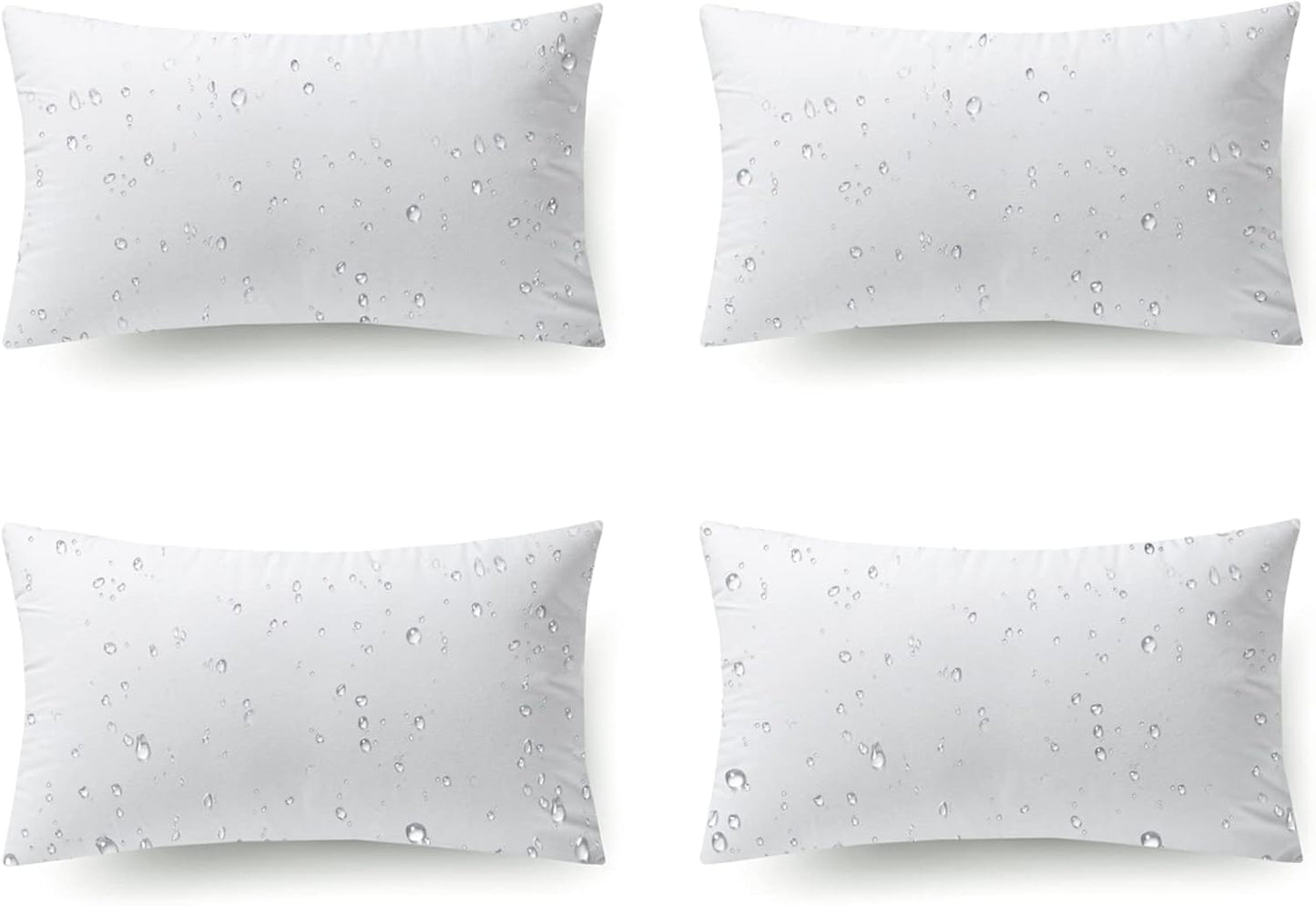 Phantoscope 12 x 20 Outdoor Pillow Inserts - Pack of 4 Waterproof
