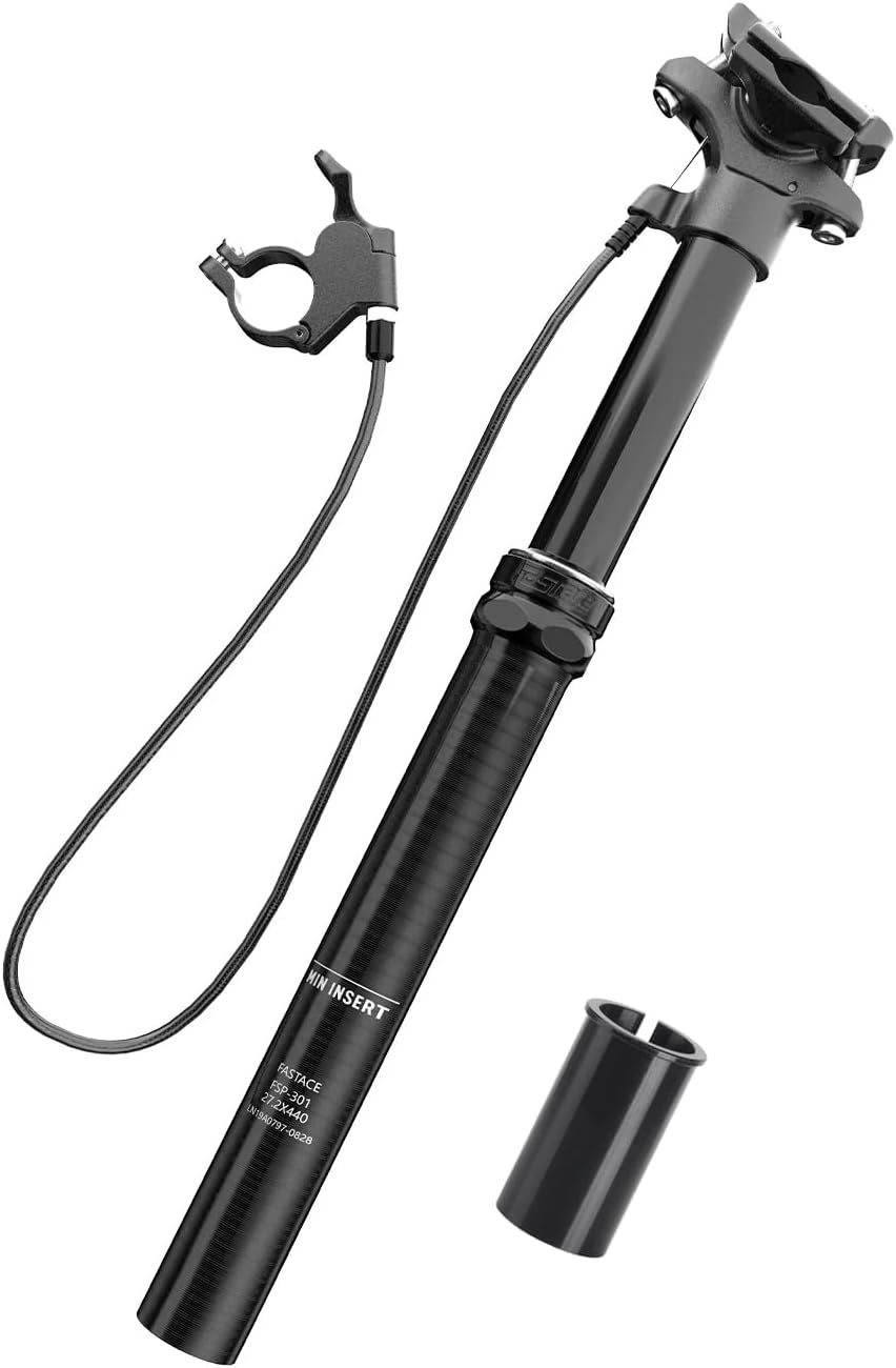 Bibike Dropper Post with 125mm Travel and 440mm Length