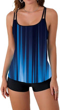 B2prity Tankini Swimsuit Two Piece Tummy Control Tank Top and Shorts