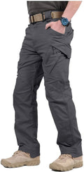 Men's Tactical Cargo Pants - Ripstop Cotton Stretch Lightweight