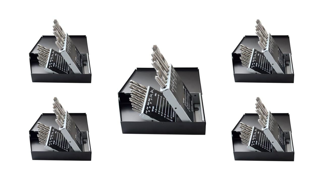 Accusize Industrial Tools 18 Pc H.S.S. Tap and Drill Set Review