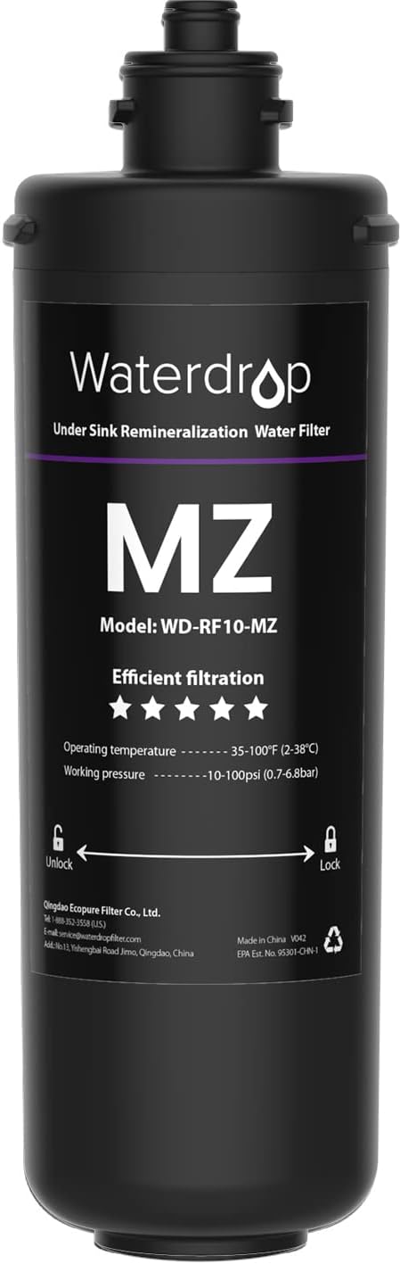 Waterdrop RF10-MZ Replacement Filter Cartridge for 10UB-MZ/10UA