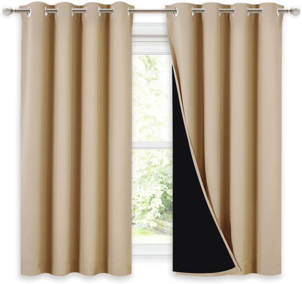 NICETOWN Room Warming Curtains for Complete Blackout and Style