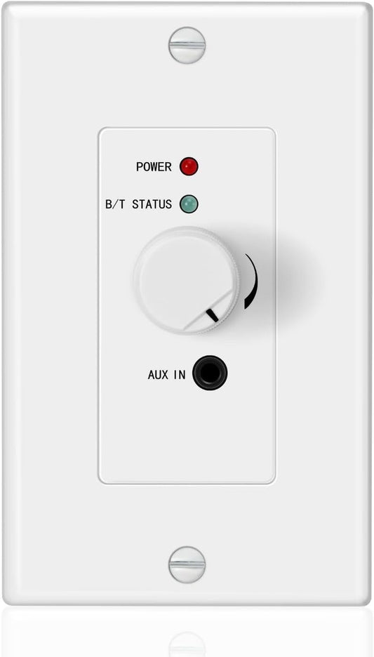 Wireless Bluetooth Audio Receiver Wall Plate - Enhanced Sound