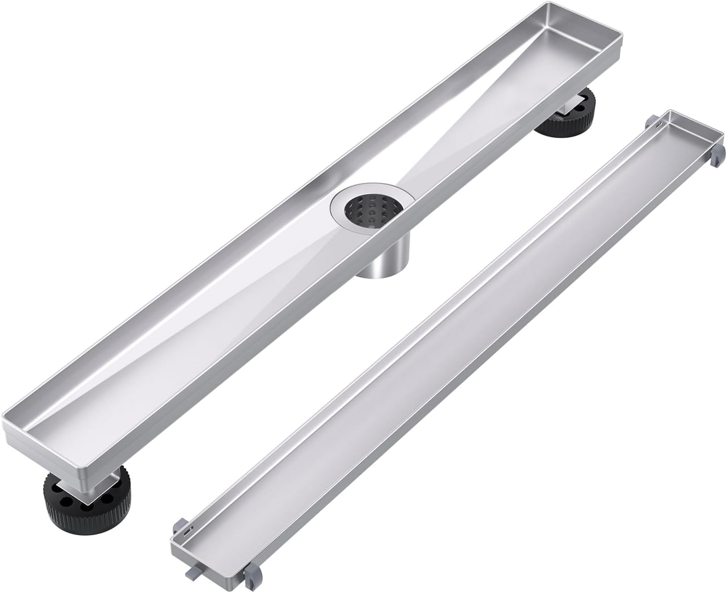 EXF Linear Shower Drain 18 Inch Tile Insert for Modern Bathrooms