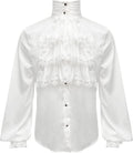 Mens Pirate Vampire Shirt Renaissance Victorian Medieval Gothic Shirt