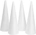 Foam Cone Pack 4-Pack 4.5 x 13.5 in - Versatile Craft Cones