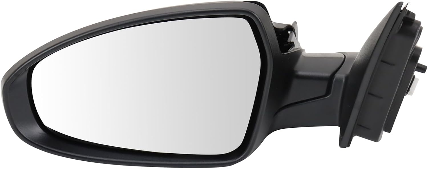 TRQ Driver Side Power Mirror for 2019-2023 Kia Forte Vehicles
