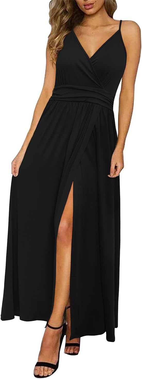 Maxi Dress for Women: Summer 2025 Floral Spaghetti Strap Style