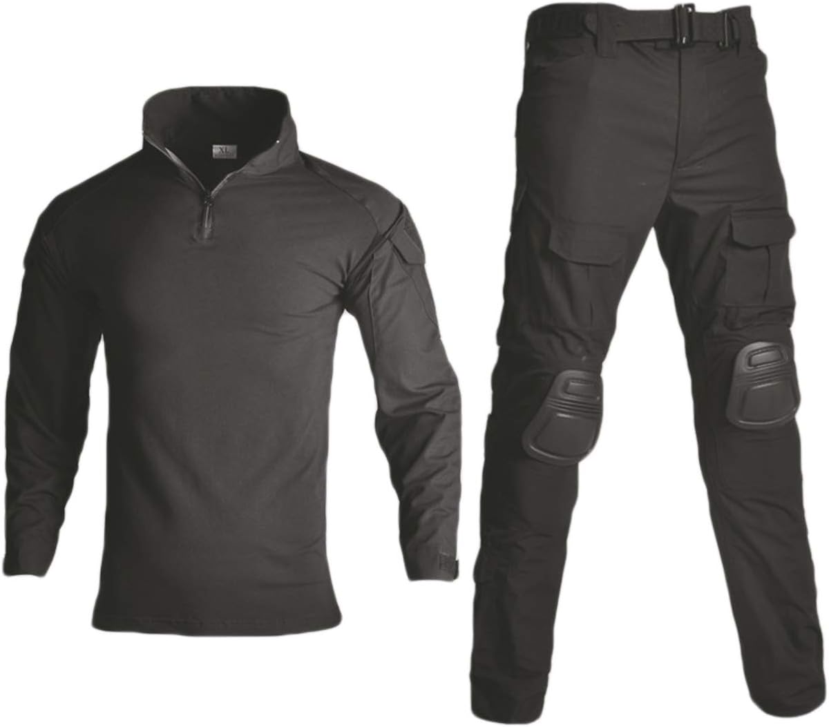 HARGLESMAN Tactical Military Suits | Combat Shirt & Pants with Knee Pads