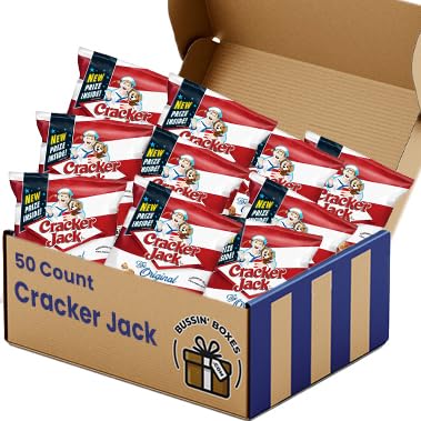 Bulk Cracker Jack Caramel Coated Popcorn and Peanuts Snack