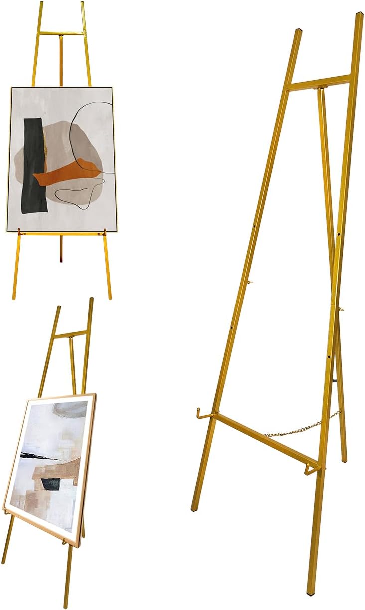 Iron Adjustable Arts & Crafts Easels for Display Wedding Sign