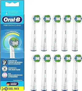 Genuine Oral-B Precision Clean Replacement Toothbrush Heads 10 Count