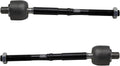 TRQ Front Inner Tie Rod Set for 2014-2016 Mercedes-Benz Models
