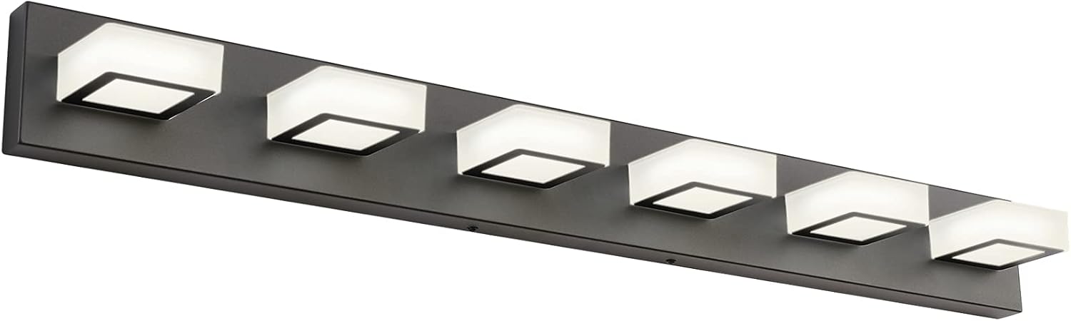 Modern Matte Black Bathroom Vanity Light Fixtures for Style