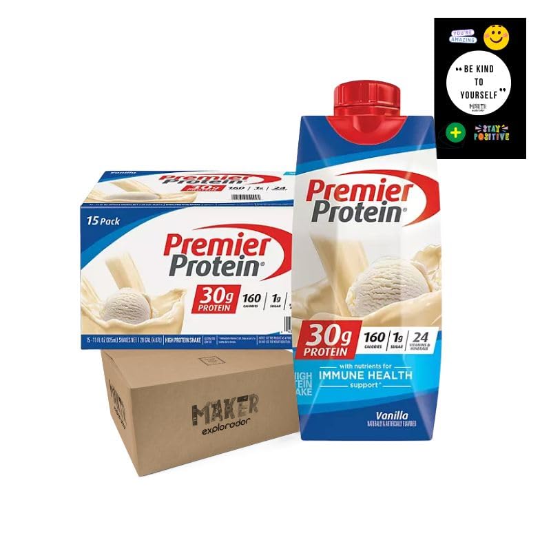 30g Protein Shakes - Maker Explorador Vanilla x15