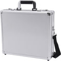 Locking Briefcase Lockable Storage Box - Protective Hard Laptop Case