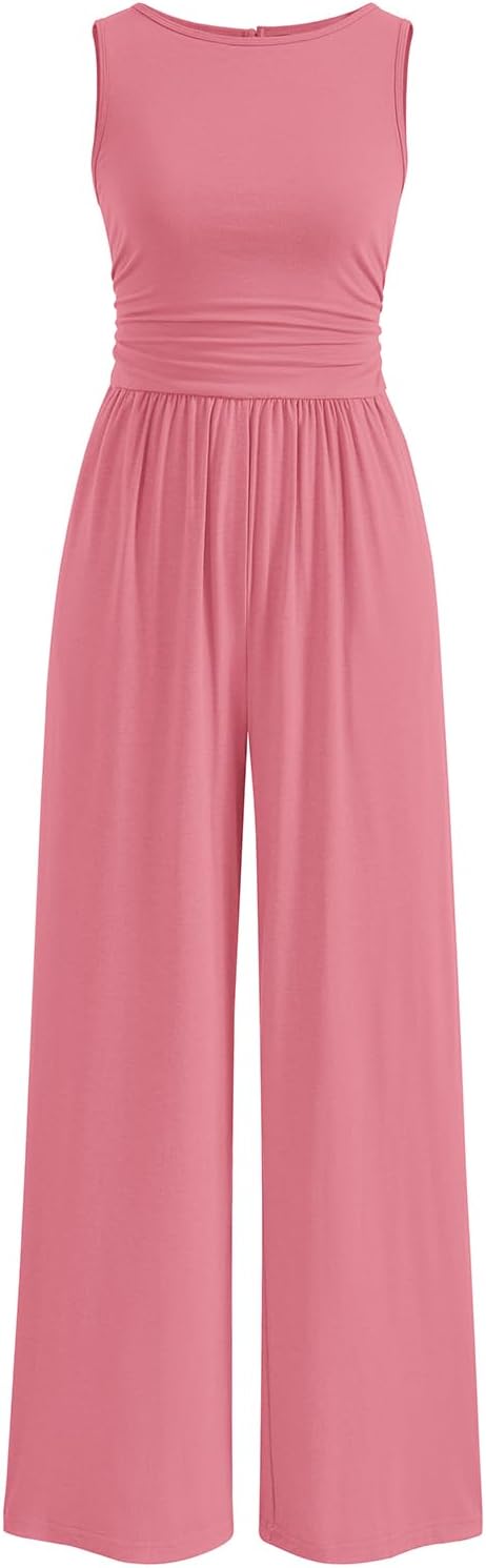 PRETTYGARDEN One Piece Jumpsuits for Women Dressy Casual Wear