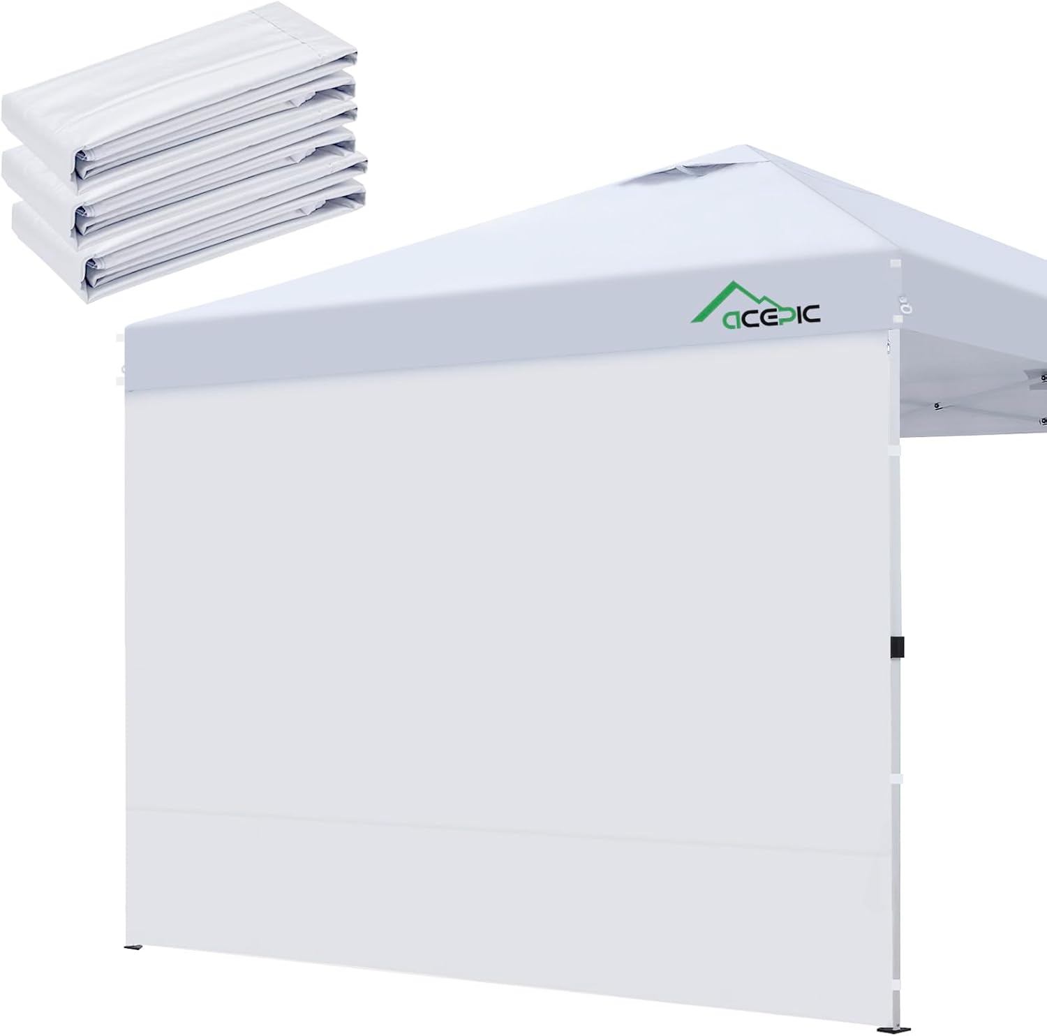 Instant Canopy Tent Sidewalls for 10x10 Canopy - 3 Piece Set