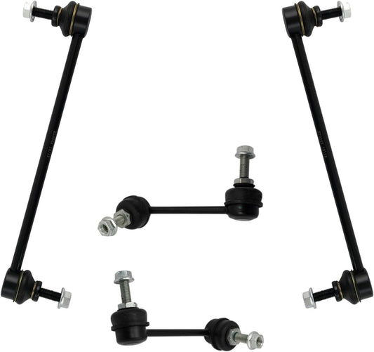 TRQ Front & Rear Sway Bar Stabilizer Link Set for Dodge Dart