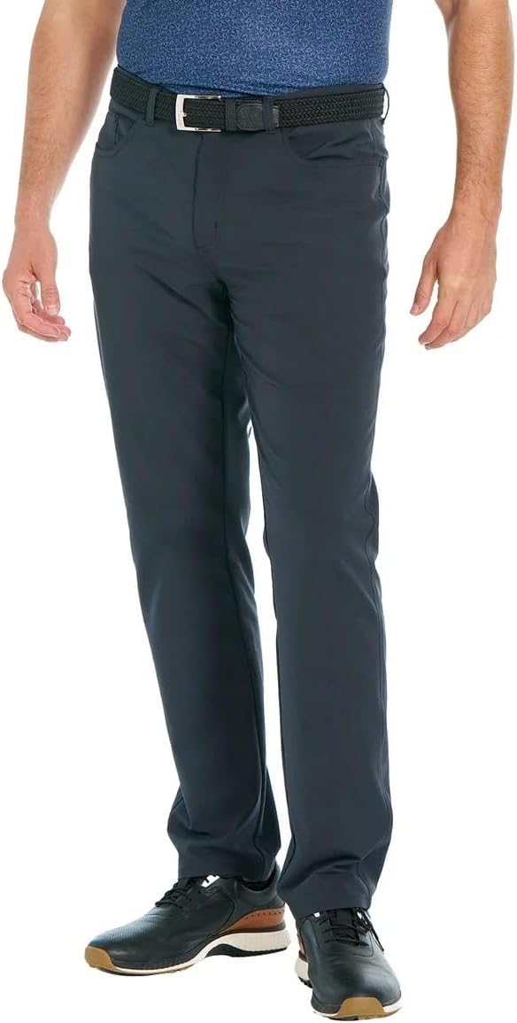 Greg Norman Men's Classic 5 Pocket Stretch Pant for Comfort