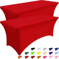 Spandex Table Cloth 8FT Fitted Stretch Rectangular Tablecover - Full