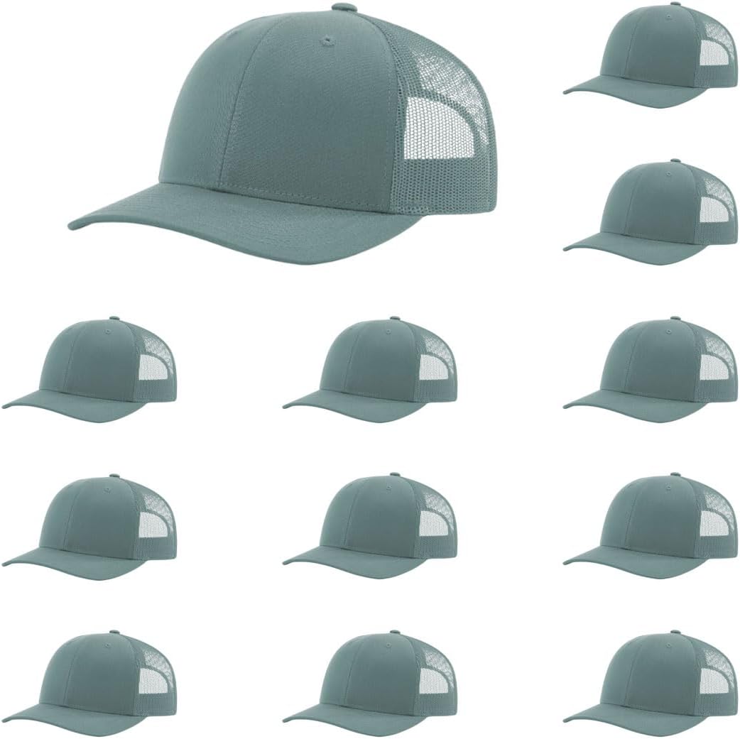 Richardson 112 Classic Six-Panel Adjustable Snapback Trucker Cap