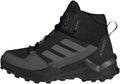 adidas Hiking Shoes for Big Kids Core Black Grey Four - Waterproof Mid