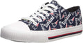 FOCO Women's Dallas Cowboys Glitter Low Top Canvas Sneakers - Fan