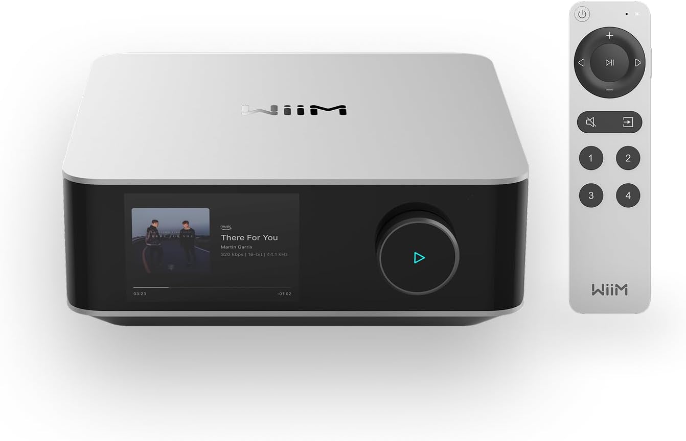 WiiM Amp Ultra Streaming Amplifier with Voice Remote 2 Features