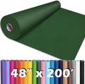 PerkHomy 48 in x 200 ft Dark Green Kraft Paper Roll - Craft & Wrap