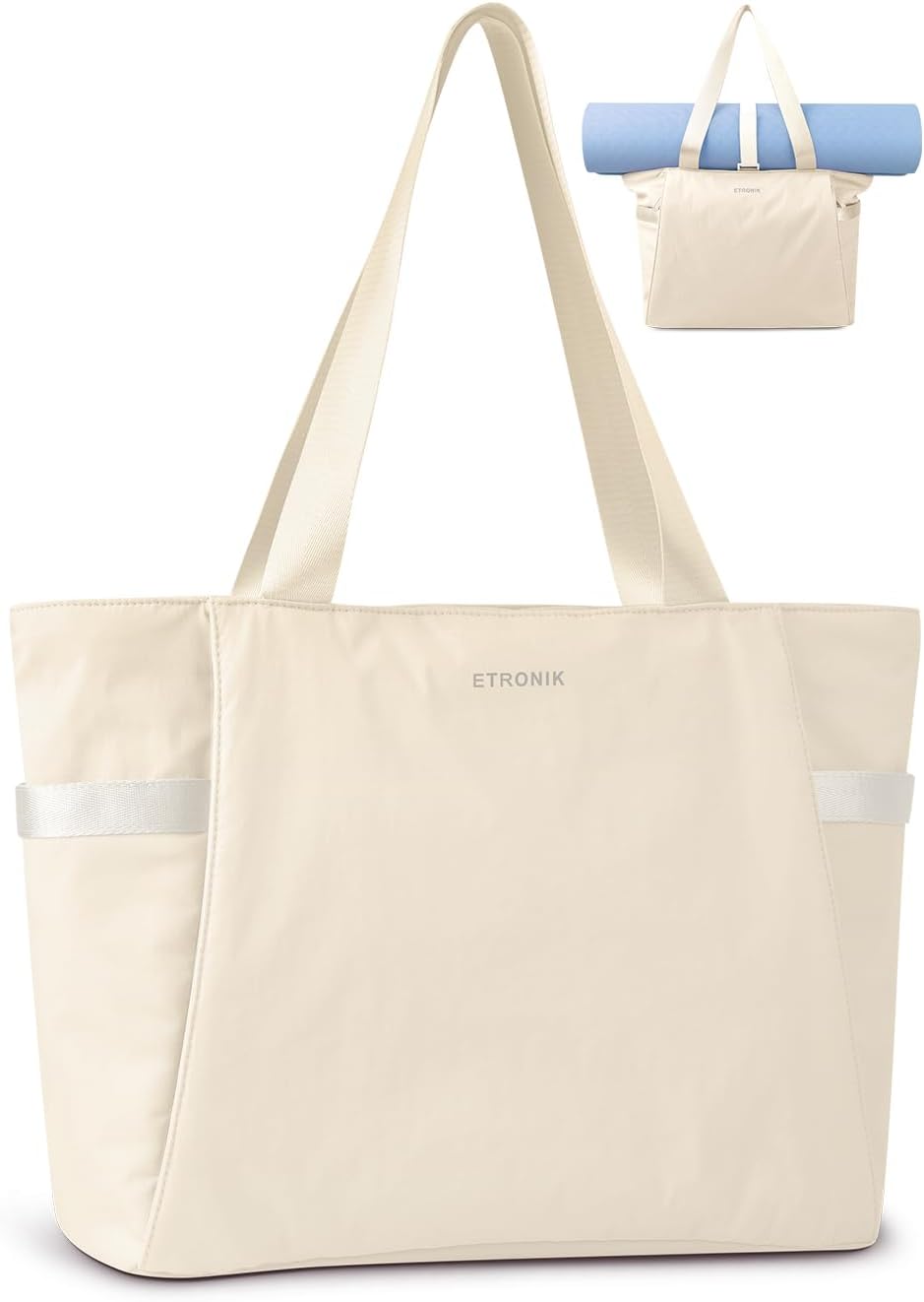 ETRONIK Women's Work Tote: Gym-Ready & Laptop-Friendly!