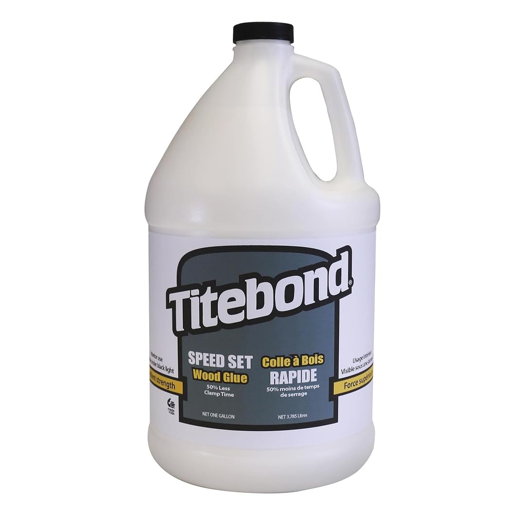Titebond Speed Set Wood Glue for Fast Projects and Superior Strength