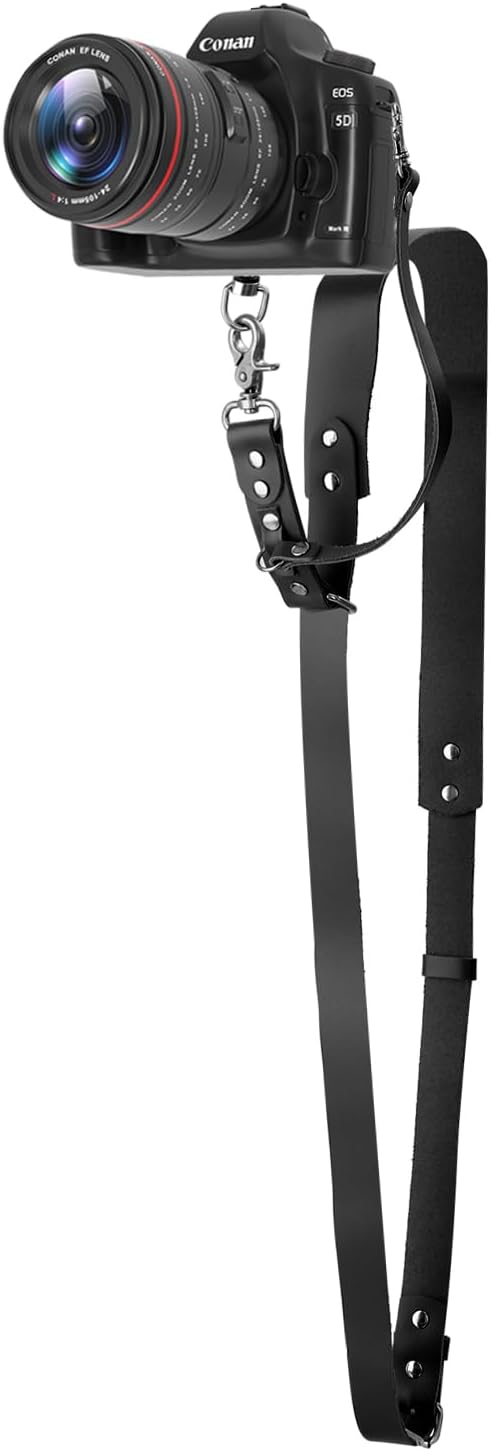 Single Camera Harness Strap for Photographers - Leather Gear