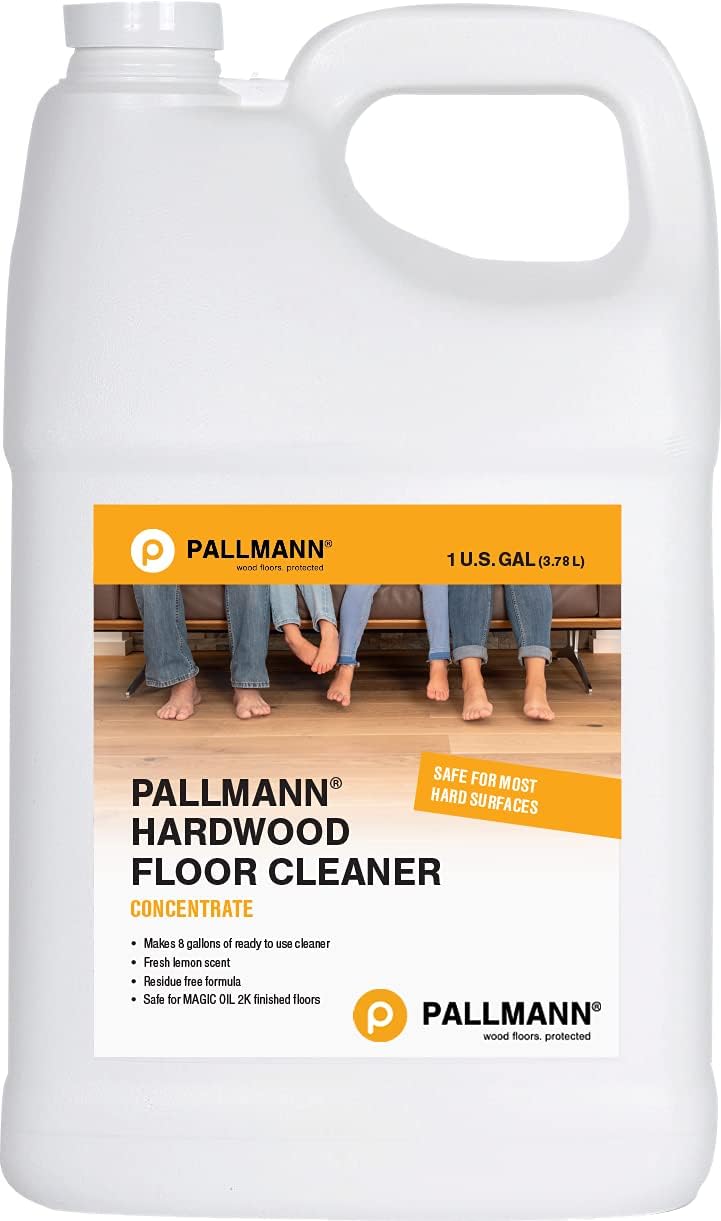 Pallmann Hardwood Floor Cleaner Concentrate - Streak-free Formula