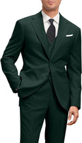 Men's Slim Fit 3 Piece Suit Set for Business and Weddings