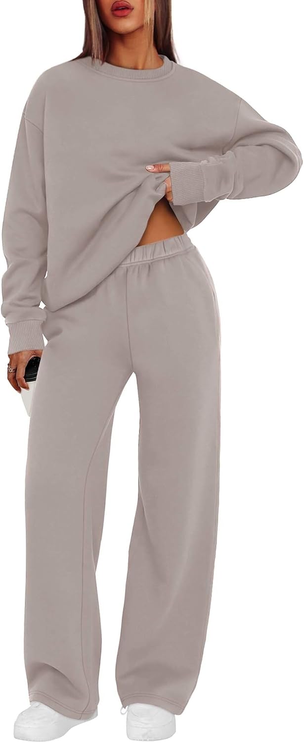XIEERDUO Sweatsuits Women 2 Piece Outfit for Fall Fashion
