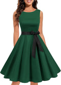 1950s Retro Rockabilly Swing Dress for Women's Tea Party Style