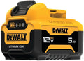 DEWALT DCB126 12V MAX 5.0Ah Lithium Ion Battery - Extended Runtime