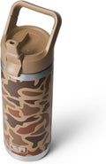 YETI Rambler 18 oz Bottle: Insulated Stainless Steel with Straw Cap