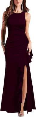 WOOSEA Women's Scoop Neck Sleeveless Bodycon Dress Review