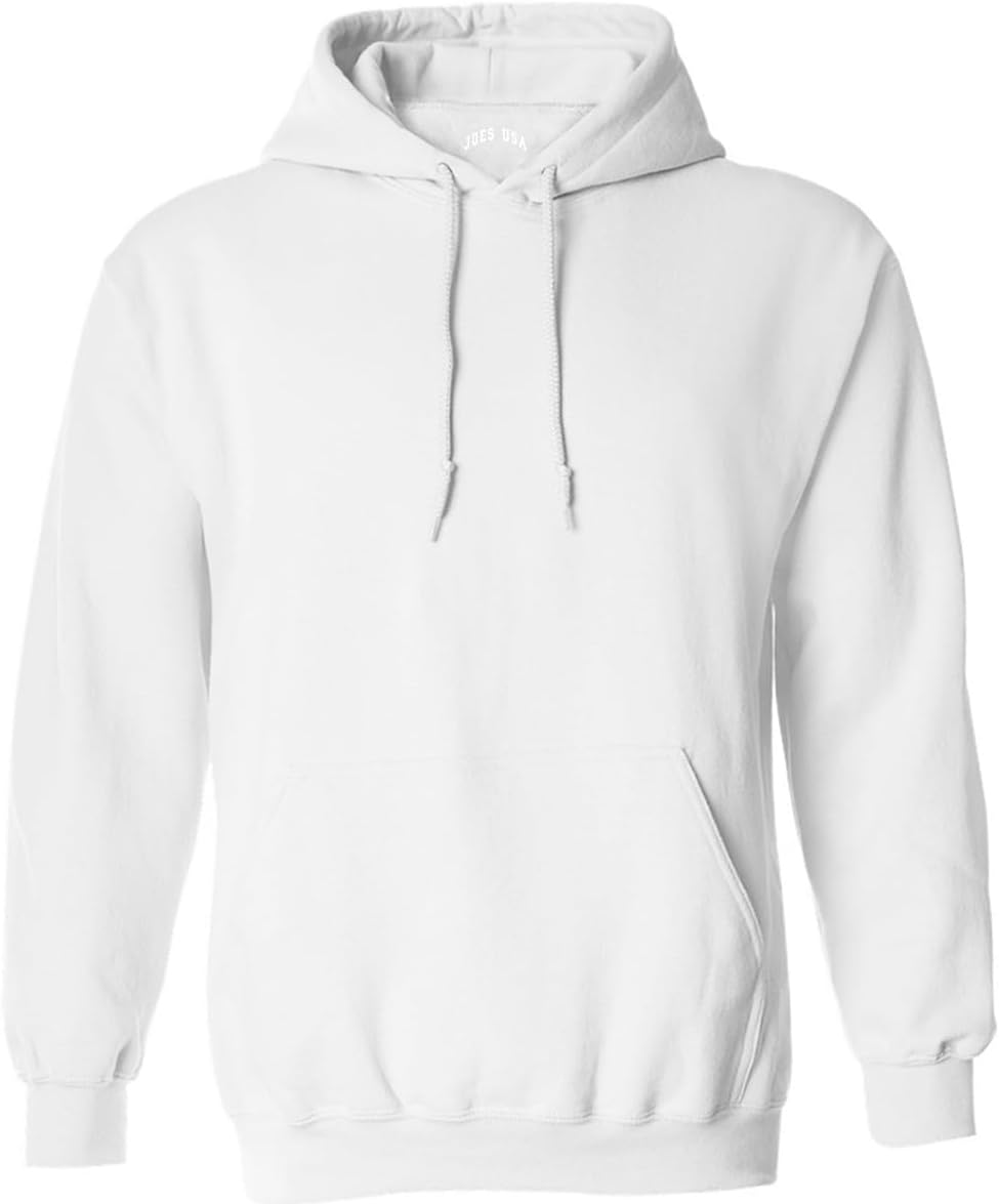 Joe's USA Mens Fleece Pullover Hoodie for Everyday Comfort