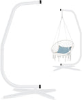 Metal Hanging Hammock C-Stand for Chair - Offset Base