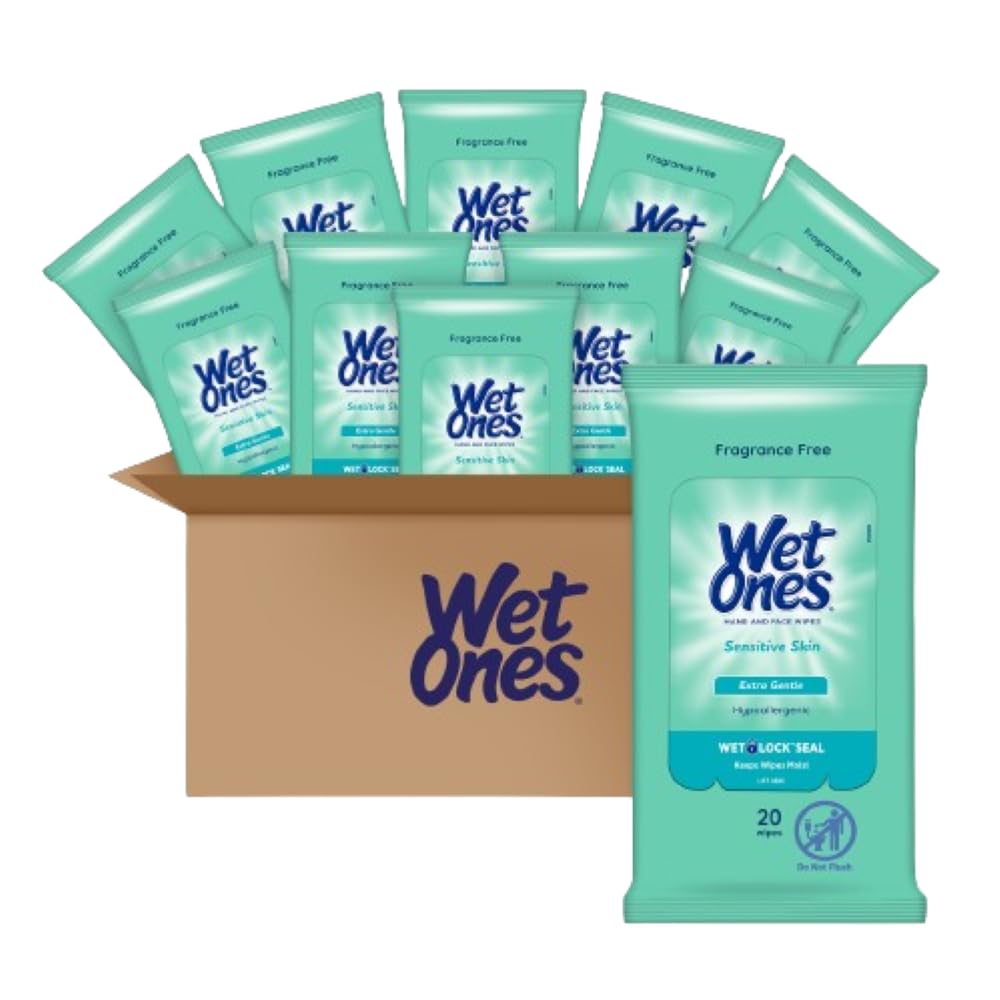Wet Ones Hand Wipes for Sensitive Skin - Gentle and Effective
