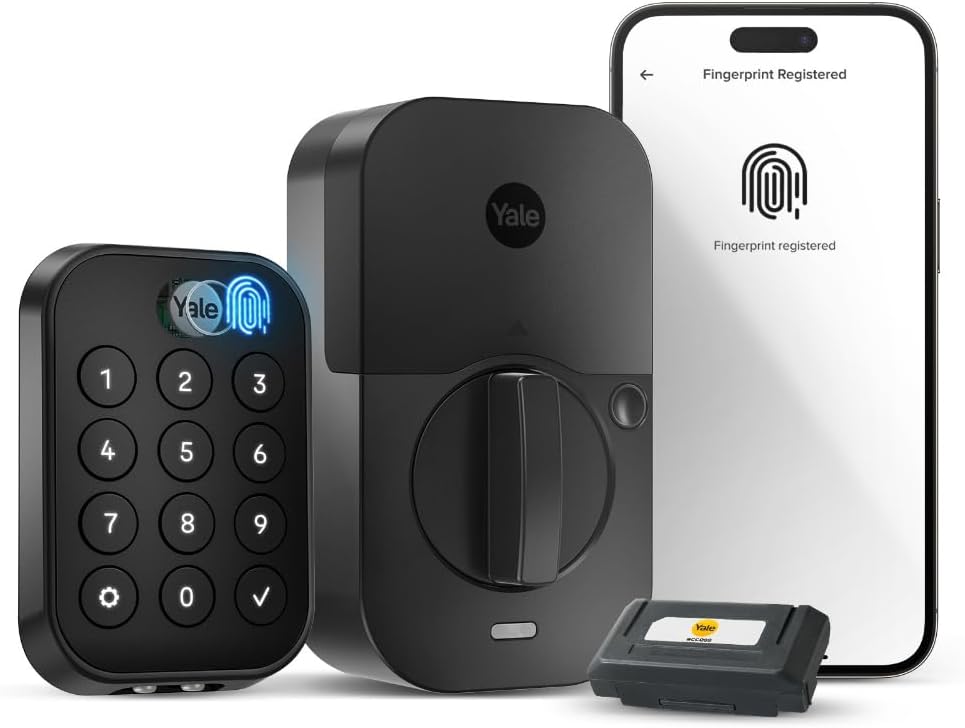 Yale Assure Lock 2 Touch Deadbolt: Key-Free Fingerprint Smart Lock