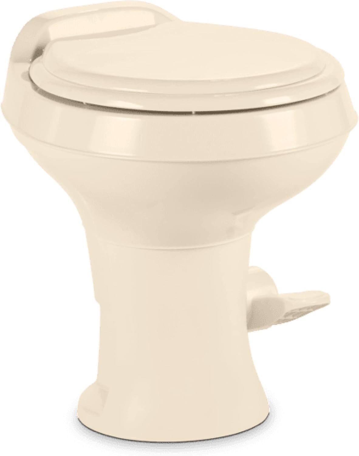 Dometic 320 Series Standard Height Toilet with Wood Seat