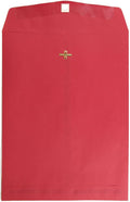 10 x 13 Catalog Envelopes with Clasp Closure - Christmas Red 250/Box
