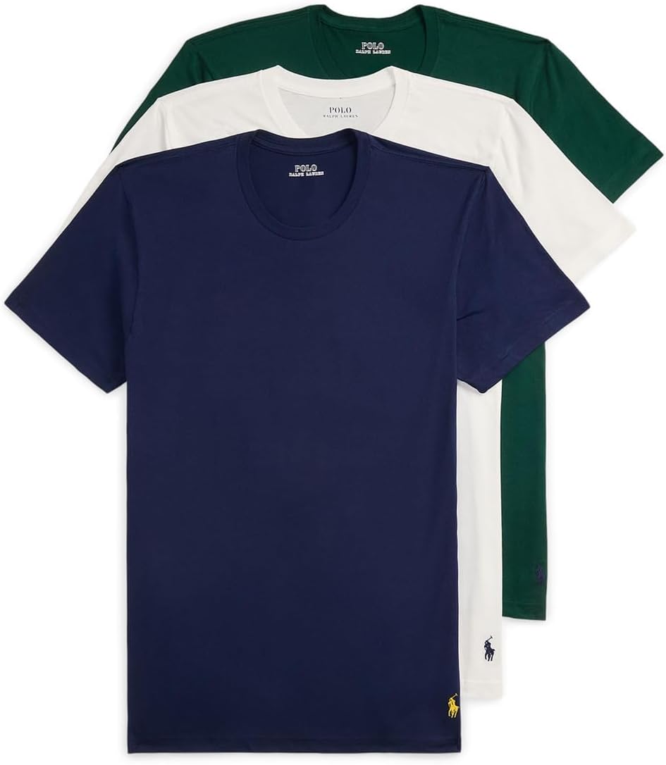 Polo Ralph Lauren Classic Fit Undershirt 3-Pack for Comfort